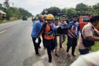 Azhar Bocah 10 Tahun Yang Tenggelam di Sungai Batang Tebo ditemukan Meninggal Dunia