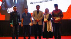 Anggota DPR/MPR RI Fraksi PKB, Elpisina, menggelar kegiatan Sosialisasi Empat Pilar MPR RI di Swiis Bell Hotel Jambi