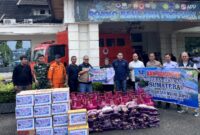 Hiswana Migas Salurkan Bantuan Korban Banjir dan Longsor Sumatera