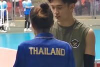 Sea Games Thailand, Romantisme Alfin Daniel dan McEntee Catherine Kembali Jadi Sorotan Fans Voli Tanah Air
