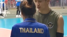 Sea Games Thailand, Romantisme Alfin Daniel dan McEntee Catherine Kembali Jadi Sorotan Fans Voli Tanah Air
