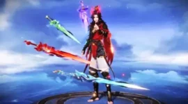 Cara Dapatkan Skin Ao'yin Crimson Skyblade HoK Murah Cuma 6 Token (Foto: duniagames)