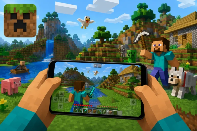 Cara Main Minecraft di HP Tanpa Risiko, Coba 5 Metode Legal Ini (Foto: Ai)