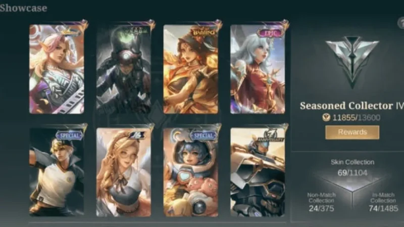 Cara Cek Rating Akun Mobile Legends Pakai AI untuk Analisis Statistik All Season (Foto: duniagames)