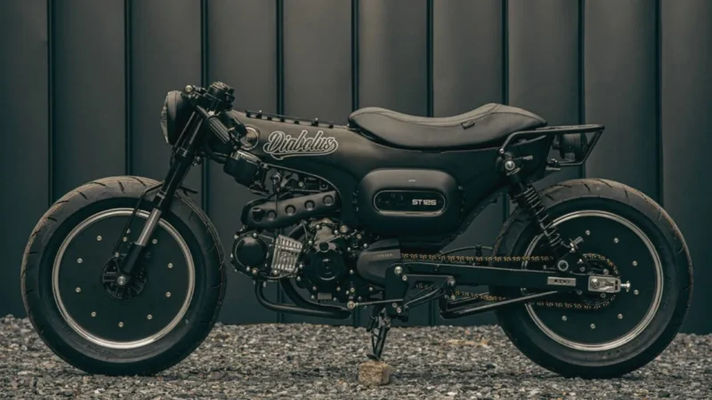 Honda Dax ST125 Jadi Puppy Racer, Modifikasi Café Racer Mini dari K-Speed (Foto: K-Speed/medcom)