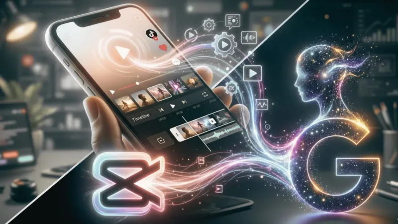 Edit Video Otomatis Lewat Chat, CapCut Segera Terintegrasi dengan Google Gemini AI (Foto: Ai)