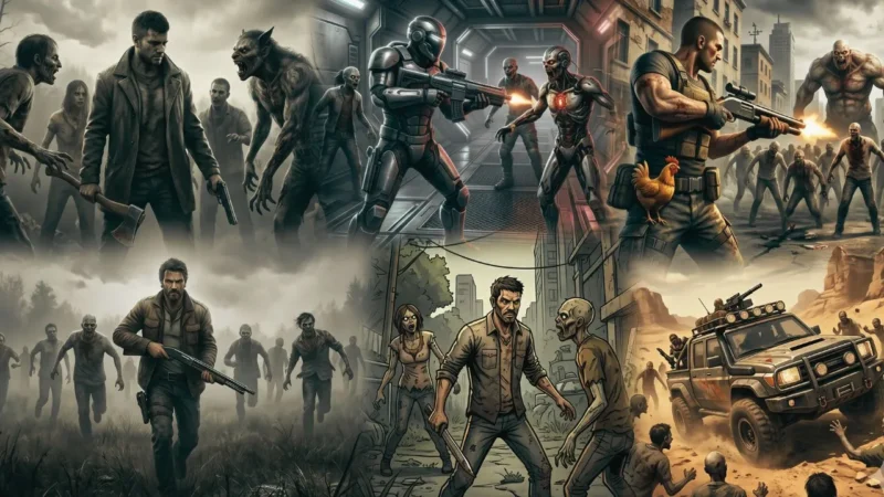 7 Game Zombie Offline Terbaik di HP 2026, Visual Konsol Hemat Baterai 