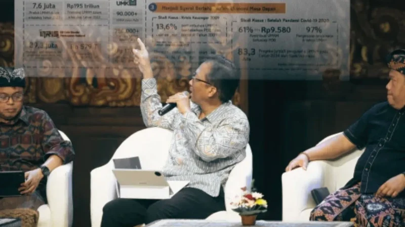 Deputi Bidang Usaha Menengah Kementerian UMKM, Bagus Rachman (Foto: Humas Kementerian UMKM/rri)