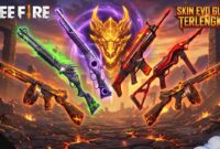 Daftar Lengkap Skin Evo Gun Free Fire Terbaru, Koleksi Senjata Kasta Tertinggi!