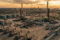 Ilustrasi. Harga Minyak Brent Anjlok 5% ke USD 94 per Barel (Foto: Ai)