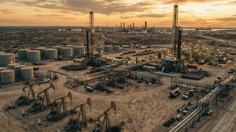 Ilustrasi. Harga Minyak Brent Anjlok 5% ke USD 94 per Barel (Foto: Ai)