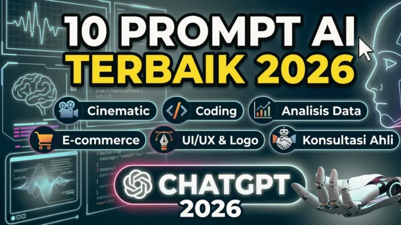 10 Prompt ChatGPT Terbaik 2026, Optimalisasi Kinerja Generative AI
