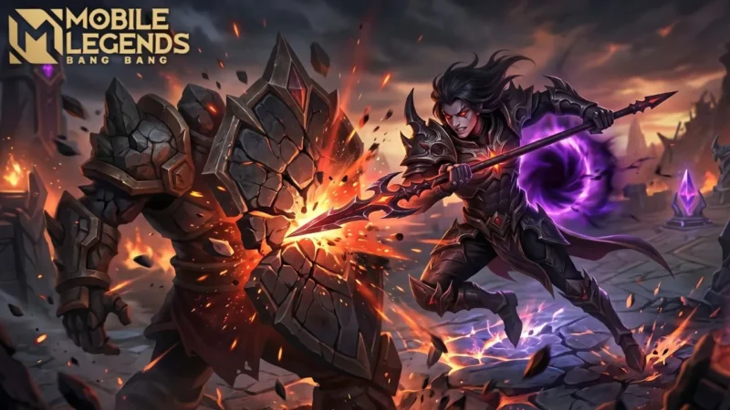 Build Dyrroth Tersakit 2026, Strategi Fighter Penghancur Armor di Mobile Legends