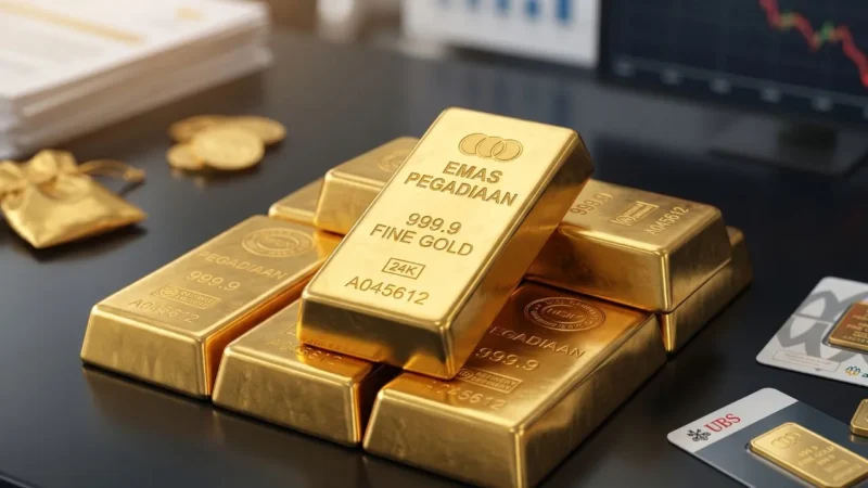 Ilustrasi. Harga Emas Pegadaian Hari Ini 24 Mei 2026 (Foto: Ai)