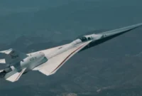 Pesawat X-59 NASA (Foto: NASA/Jim Ross/kumparan)
