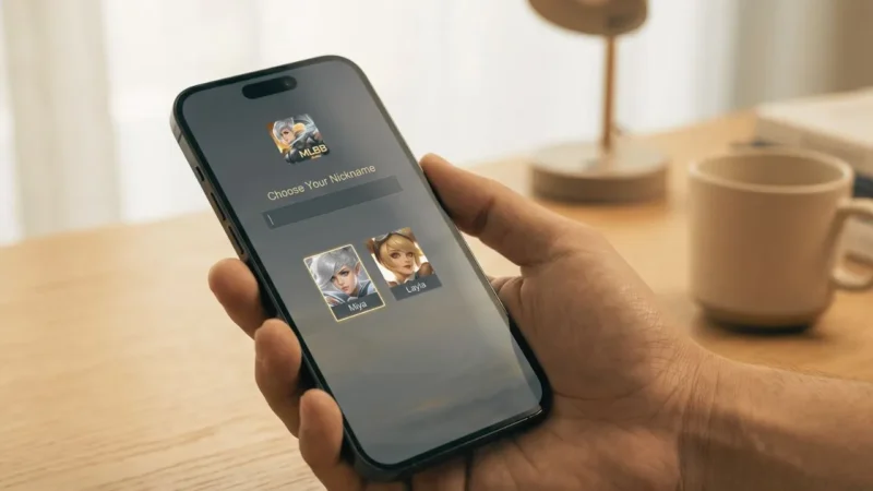 Cara Buat Akun Baru Mobile Legends Tanpa Hapus Data (Foto: Ai)