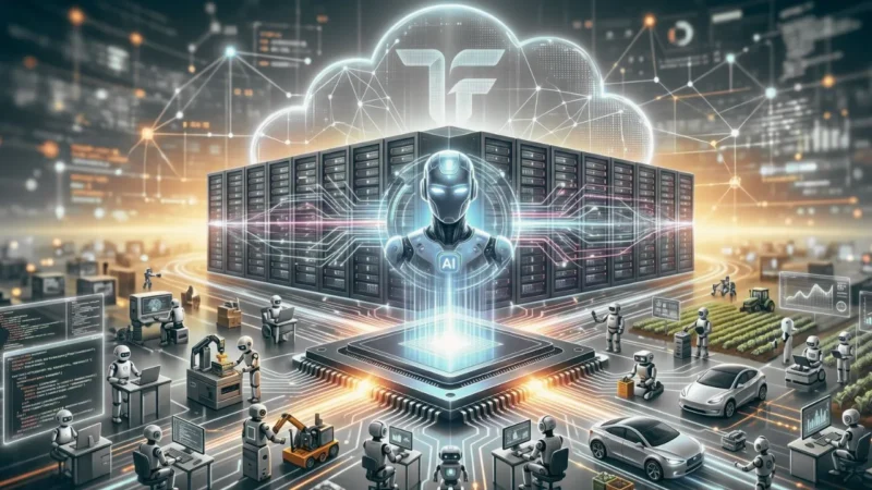 Ilustrasi ekosistem AI full-stack Alibaba Cloud (Foto: Ai)