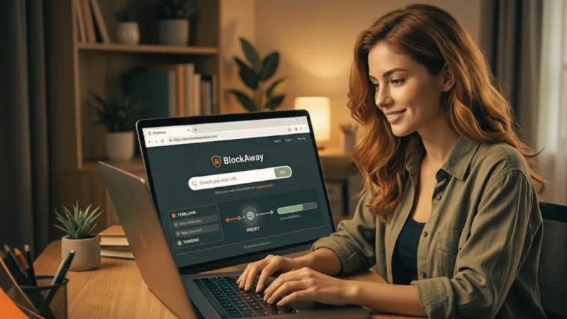 Ilustrasi. Cara Buka Situs Terblokir Tanpa Aplikasi lewat BlockAway Proxy (Foto: Ai)
