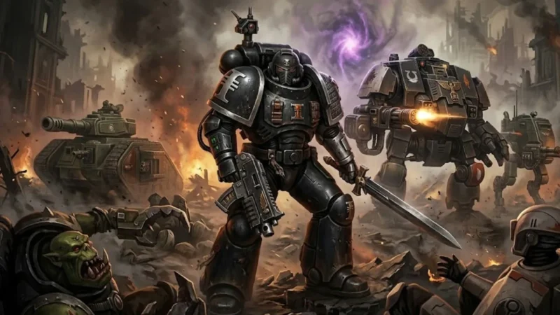Warhammer 40,000 Chaos Gate Deathwatch Hadir di PC dan Konsol Gen Baru (Foto: Ai)