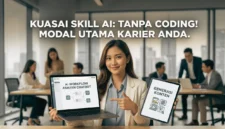 Ilustrasi AI di dunia kerja (Foto: Ai)