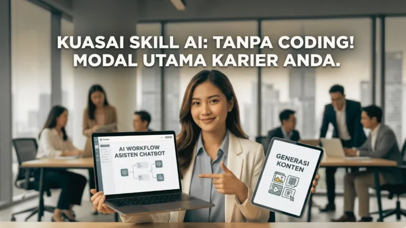 Ilustrasi AI di dunia kerja (Foto: Ai)