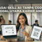 Ilustrasi AI di dunia kerja (Foto: Ai)