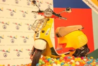 Harga Vespa Primavera Sean Wotherspoon Bekas Tembus Rp100 Juta (Foto: Vespa/medcom)