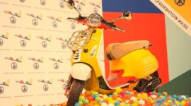 Harga Vespa Primavera Sean Wotherspoon Bekas Tembus Rp100 Juta (Foto: Vespa/medcom)