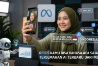 Meta Rilis Fitur Terjemahan AI Reels Bahasa Indonesia (Foto: Ai)