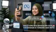 Meta Rilis Fitur Terjemahan AI Reels Bahasa Indonesia (Foto: Ai)