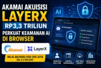 Ilustrasi. Akamai Akuisisi LayerX Rp3,3 Triliun untuk Perkuat Keamanan AI (Foto: Ai)