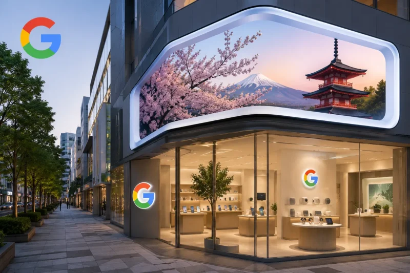 Ilustrasi. Google Store Omotesando Jadi Gerai Internasional Pertama di Luar AS (Foto: Ai)