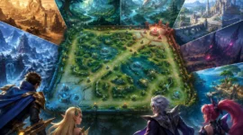 ILustrasi. Land of Dawn Mobile Legends, Wilayah, Lane, dan Fungsinya (Foto: Ai)
