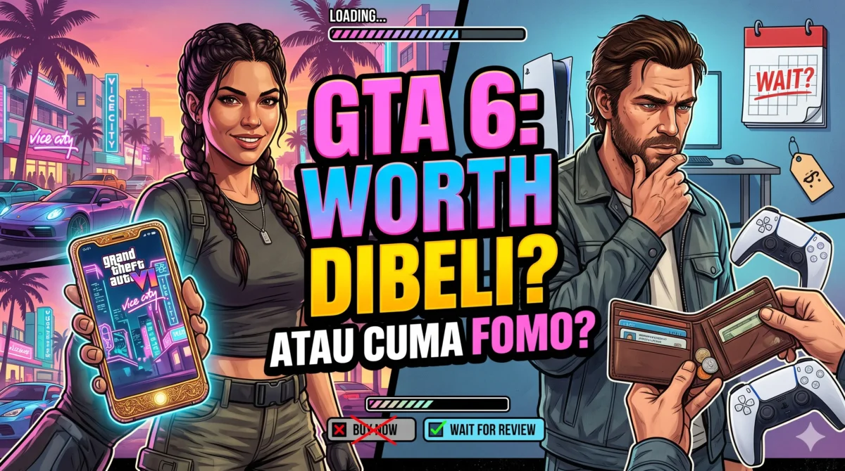 Apakah GTA 6 Worth It Dibeli atau Sekadar Terjebak FOMO? (Foto: Ai)