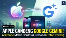 Apple Gandeng Google Gemini Perkuat AI di iPhone Baru (Foto: Ai)