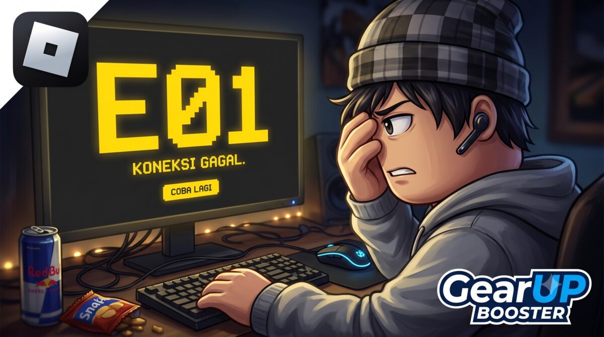 Cara Mengatasi Error E01 Roblox agar Bisa Main Lagi (Foto: Ai)