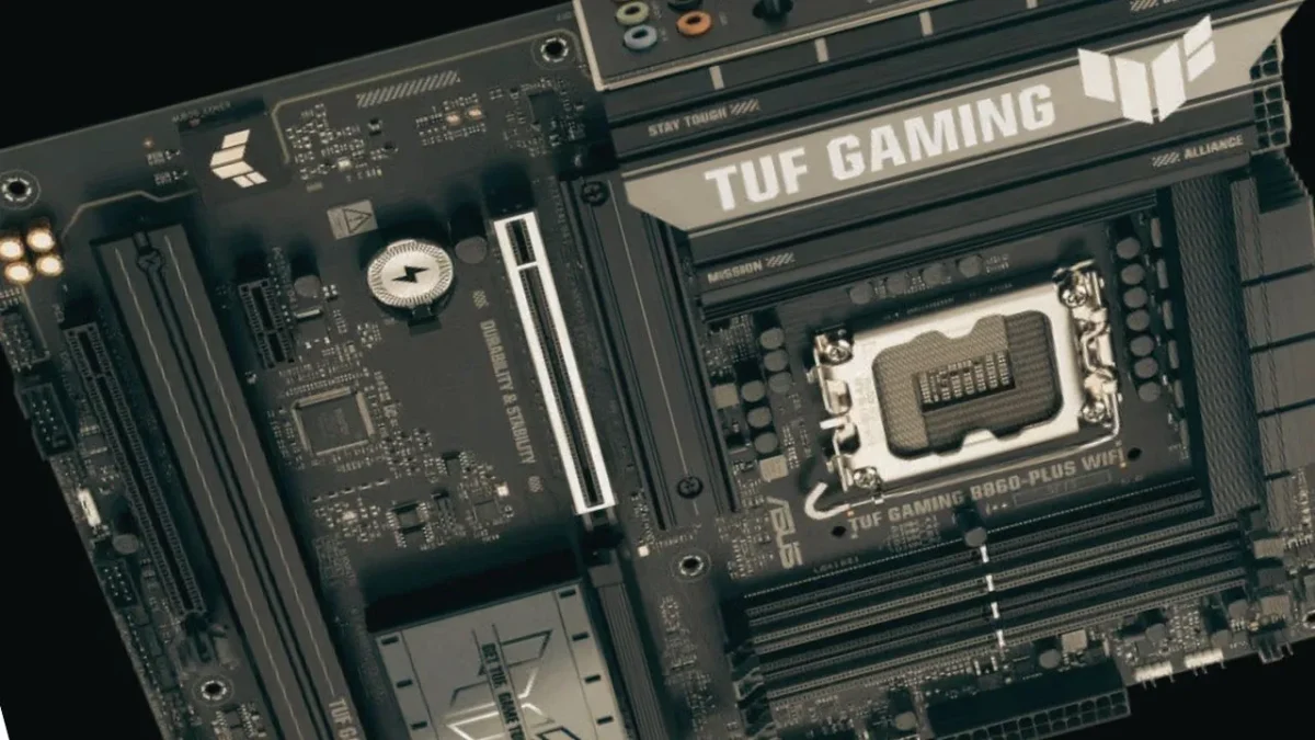 Review Asus TUF Gaming B860-Plus WiFi, Pendamping Intel Core Ultra (Foto: medcom)