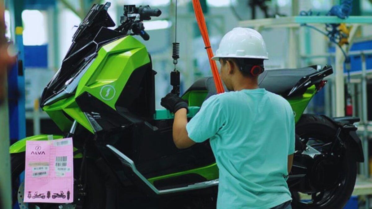 Alva Kucurkan Investasi Rp1 Triliun Perkuat Ekosistem Motor Listrik (Foto: Alva)