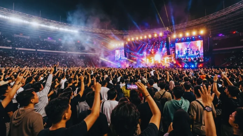 Ilustrasi. 10 Jadwal Konser Musisi Internasional di Jakarta 2026 (Foto: Ai)