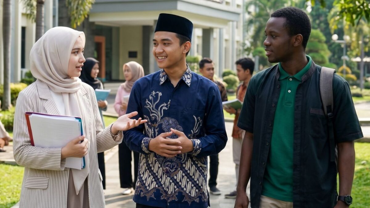 Ilustrasi. Kemenag Rilis Beasiswa INSIGHT untuk Mahasiswa Asing (Foto: Ai))