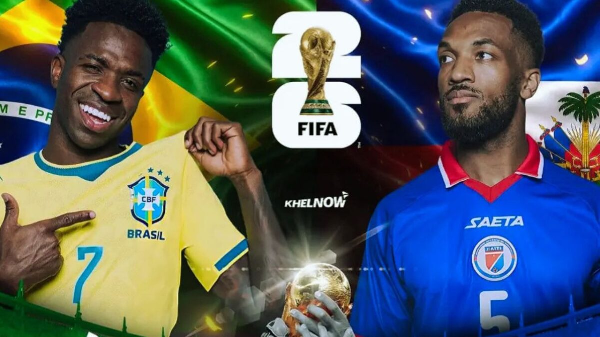 Link Streaming Brasil vs Haiti Piala Dunia 2026 dan Line Up (Foto: khelnow.com/kaltengpos.jawapos)