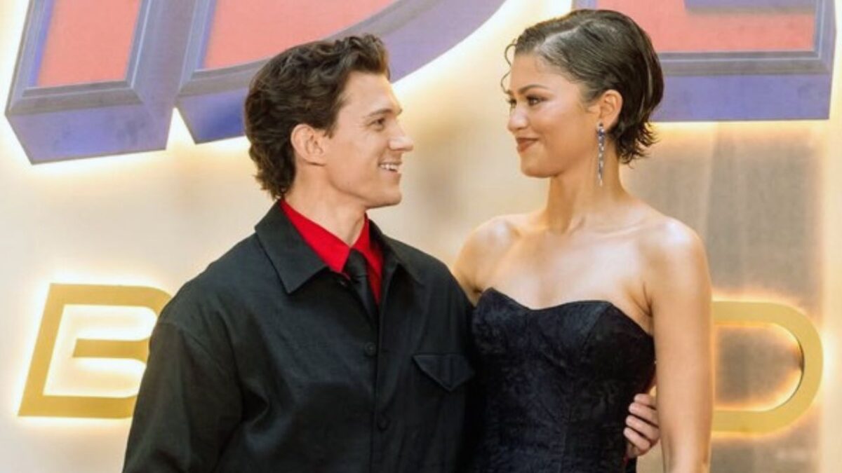 Gaya Modis Zendaya & Tom Holland di Press Tour Spider-Man 4 (Foto:  instagram.com/spidermanmovie/beautynesia)