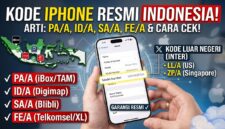 Arti Kode iPhone Resmi Indonesia PA/A, ID/A, SA/A, FE/A (Foto: Ai)