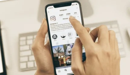 mengubah susunan postingan grid instagram