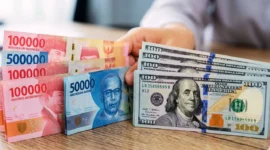Ilustrasi. Rupiah Melemah ke Rp18.010 per Dolar AS, Pasar Masih Fluktuatif (Foto: Ai)