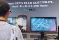 Asus Rilis Monitor OLED 540Hz ROG Strix Ace di Computex 2026 (Foto: MEDCOM/Mohammad Mamduh)