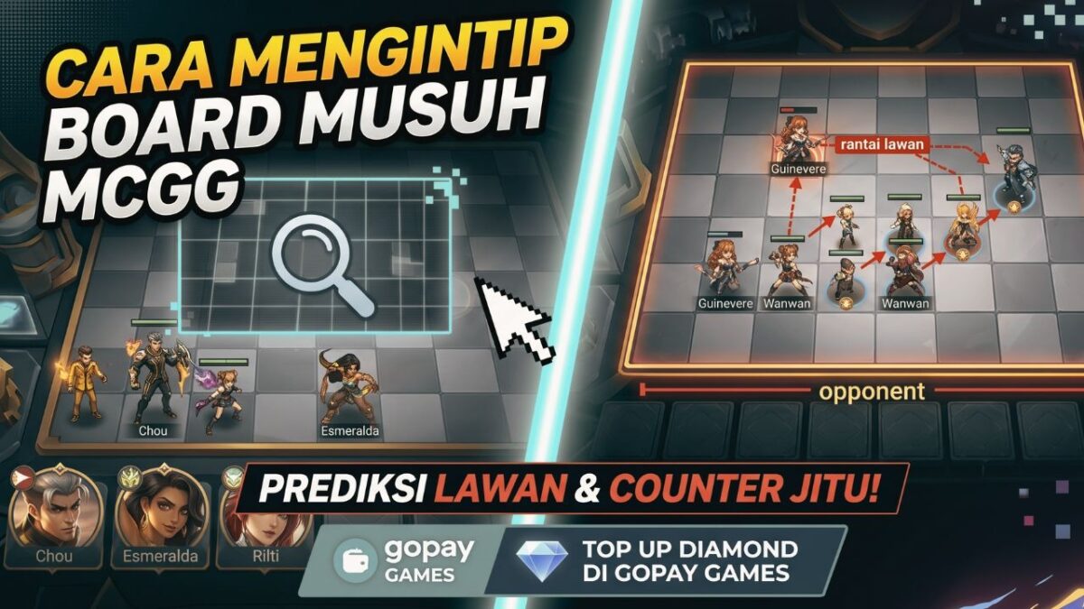 Cara Mengintip Board Musuh MCGG untuk Prediksi Lawan (Foto: Ai)