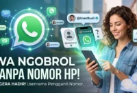 WhatsApp Siapkan Fitur Username untuk Jaga Privasi Nomor HP (Foto: Ai)