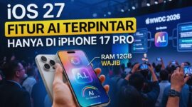 Fitur AI On-Device iOS 27 Hanya untuk iPhone 17 Pro (Foto: Ai)