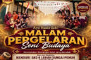 Luhah Rio Jayo Gelar Malam Pagelaran Seni Budaya, Malam Ini 